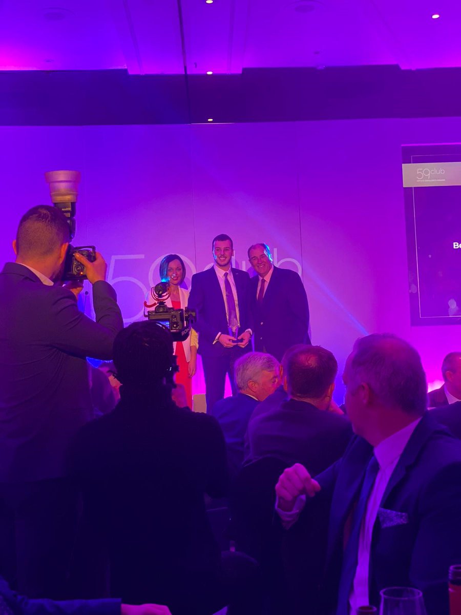 Incredible evening at the <a href="/59club1/">59club</a> award ceremony last night! We're extremely proud to have walked away with 6 awards including the 'Gold Flag Award' 🏆🏆 #golf #59club #golfcourse #goldflag