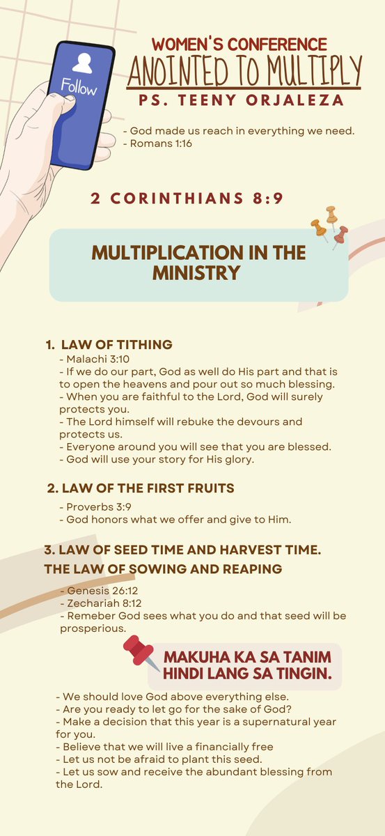 teeceetris's tweet photo. Do not be afraid to sow the seed! Believe that God will pour out so much blessing! Give and abide to God’s principle. ❤️‍🔥😍

Thank you po Pastora Teeny 🔥

#G12PHAnointedWomen2022 
#G12WC2022Day1 https://t.co/WTh4ui1uiR