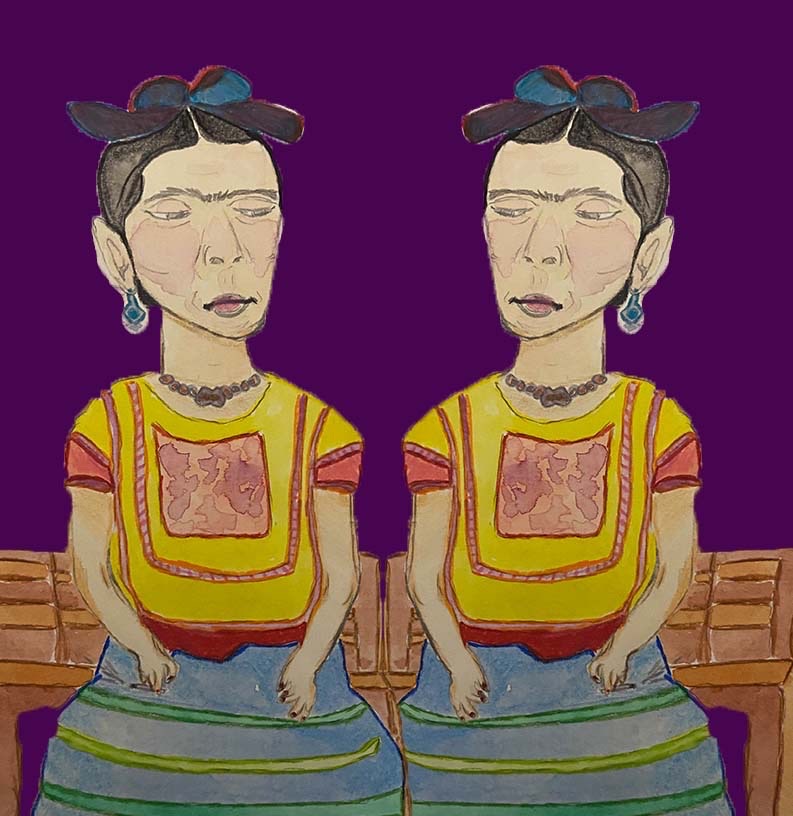 nftconarte's tweet photo. FRIDA TWINS COLLECTION @opensea #OpenSeaNFT #nftart #FridaKahlo #NFTartist https://t.co/qaH8NEgnMU