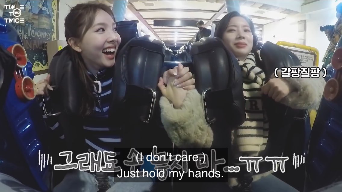 nayeonsscy's tweet photo. dahyun: “i’m really glad you’re here.”

nayeon: “i got you” https://t.co/2gI4FNov6r