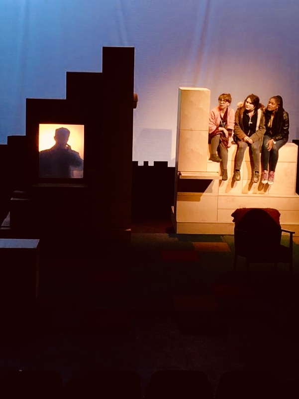 Opening night is #HEREplay <a href="/northernstage/">Northern Stage</a> We’ve waited 2 long years to finally bring you Lindsay Rodden’s beautiful play. Come and see me rock my Penfolds 👓 &amp; swear like a f@&amp;?%^¥ trooper😉🥰