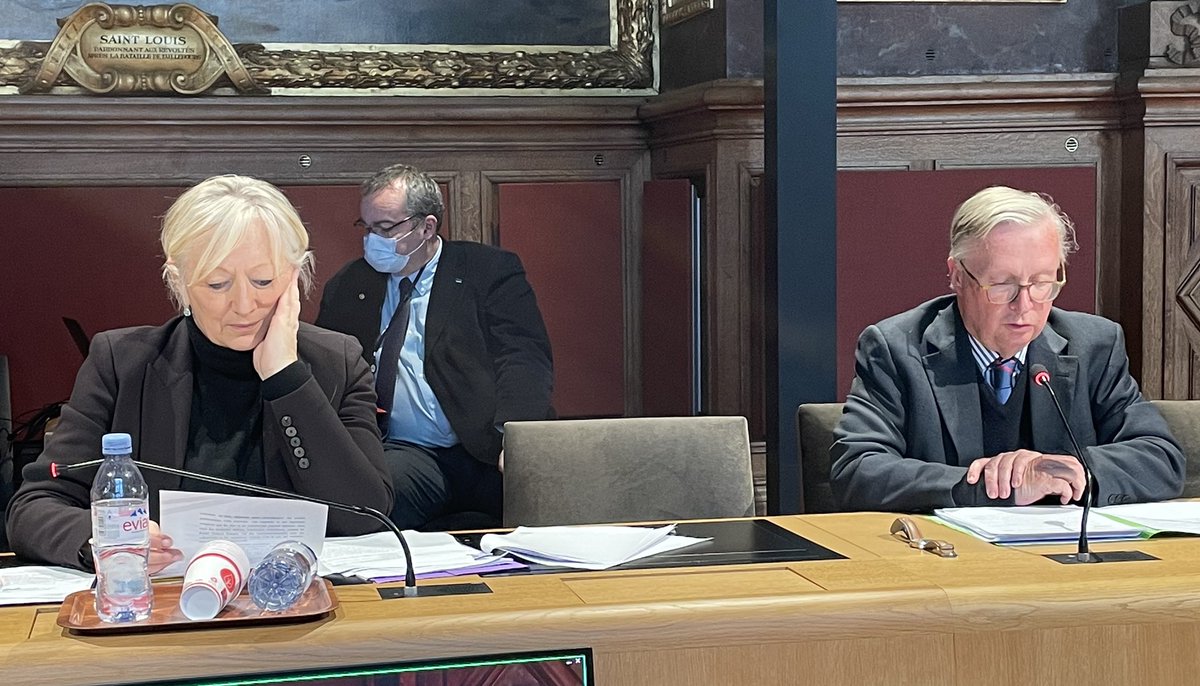 C_MorinDesailly's tweet photo. NOUVEAUX DEFIS, NOUVEAUX ENJEUX : UNE STRATEGIE EUROPEENNE AMBITIEUSE POUR LE PATRIMOINE
Avec @louis_nicolay nous avons présenté dvt la #comaffUE Senat puis dvt la Presse notre rapport d'information & projet de résolution sur l’Union européenne et le patrimoine #PFUE2022 https://t.co/WC8gceg1tG