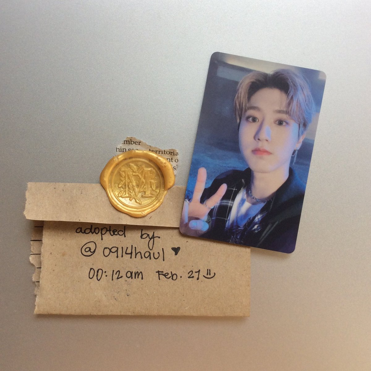0914haul's tweet photo. แ
แ
๊ฐ happy mail โ ๊ฑ
received hannie in good condition today, thank you so much for packing it so well and for the smooth transaction as well. i'll take care of hannie pi, 'til our next transac po!! ๐ค @Mthemoonight https://t.co/MHrXmTXjCd