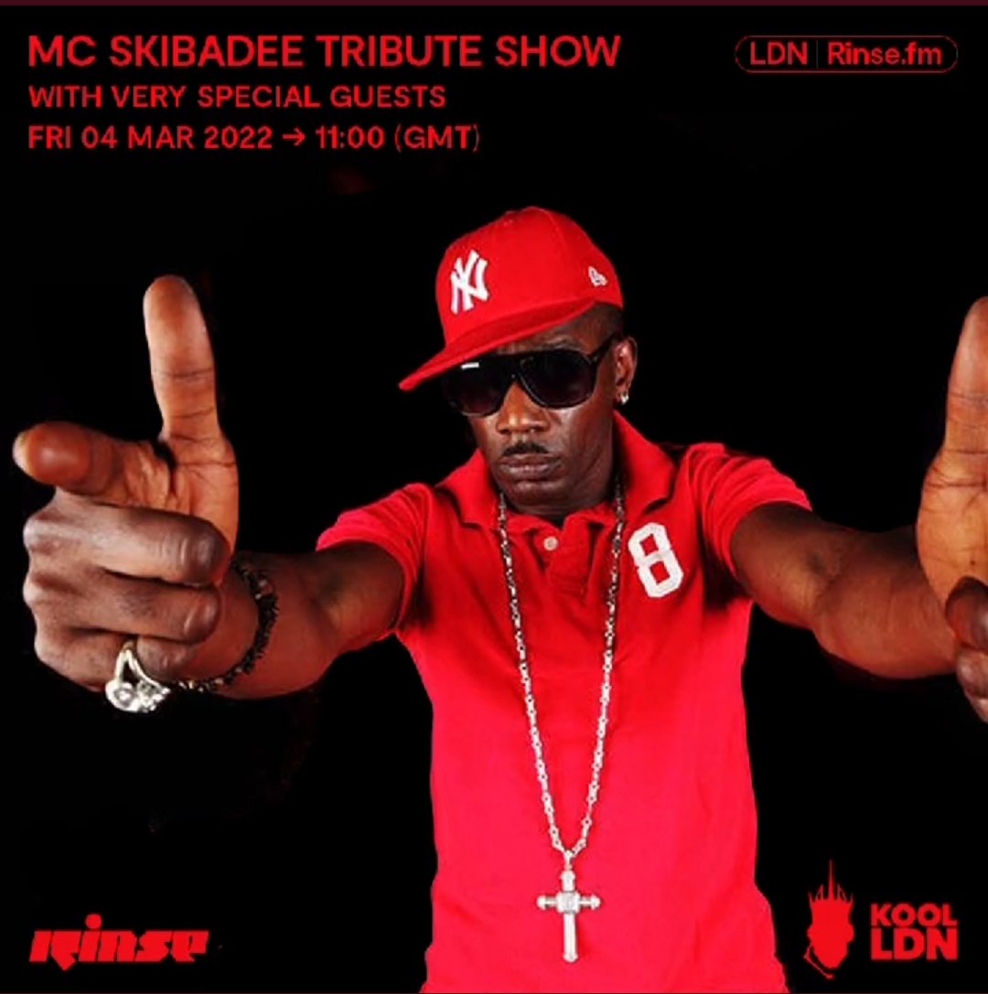 dpormusic's tweet photo. ... MC Skibadee Tribute Show... Today 11am-4pm... Live on  Rinse Fm and Kool London https://t.co/KrfDkF2b0Q