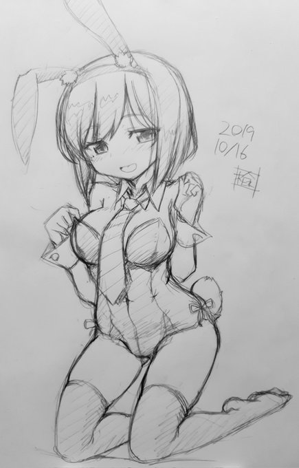 「medium breasts playboy bunny」 illustration images(Latest)