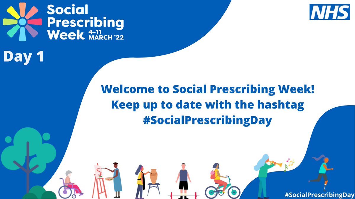 📣It's #SocialPrescribingWeek! 

We are celebrating all things #SocialPrescribing  and showcasing some of our latest case studies, training and support offers...

Share your stories!