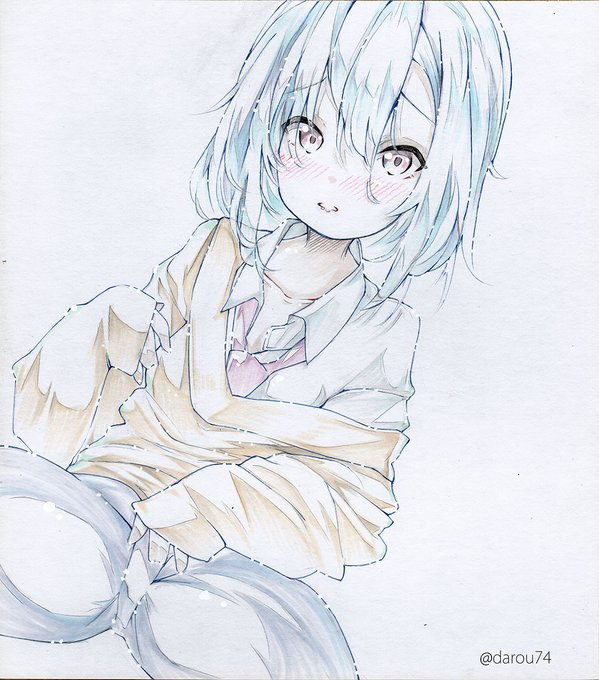 次回作予定のTS18禁漫画のぎせ…TSっ娘さん。
流されやすい気弱な子です。 