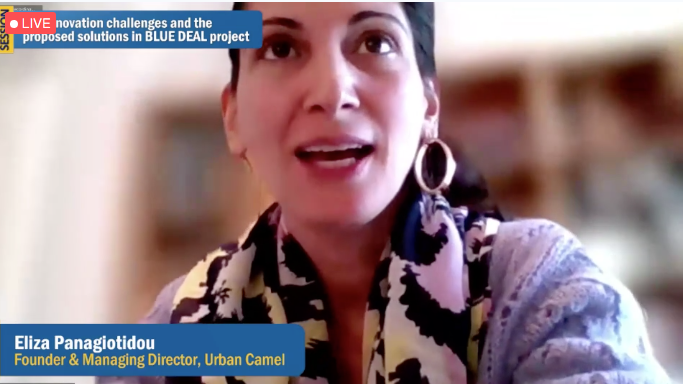 bluedeal_med's tweet photo. #HappeningNow #BDCapLab
🗣️Eliza Panagiotidou from Urban Camel analyse specific renewable energy systems and spot threats and opportunities
#bluegrowthcommunity https://t.co/FrqTRBOAEx