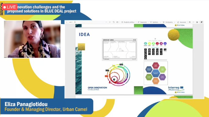 bluedeal_med's tweet photo. #HappeningNow #BDCapLab
🗣️Eliza Panagiotidou from Urban Camel analyse specific renewable energy systems and spot threats and opportunities
#bluegrowthcommunity https://t.co/FrqTRBOAEx