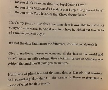 rshotton's tweet photo. “Our industry is drowning in maths and starving for ideas”

The @AdContrarian on data not being enough - in his book, Advertising for Skeptics https://t.co/YGGKSpNUzG