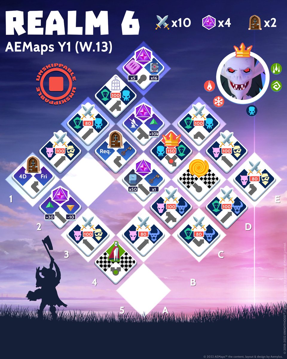 aemylos's tweet photo. AEMaps Y1 - the last batch of week 13.
See you all next monday, have a nice weekend and good luck!  🙇🏻‍♂️🍀

#knighthoodgame #theriftmaps https://t.co/4IHUCg19vi