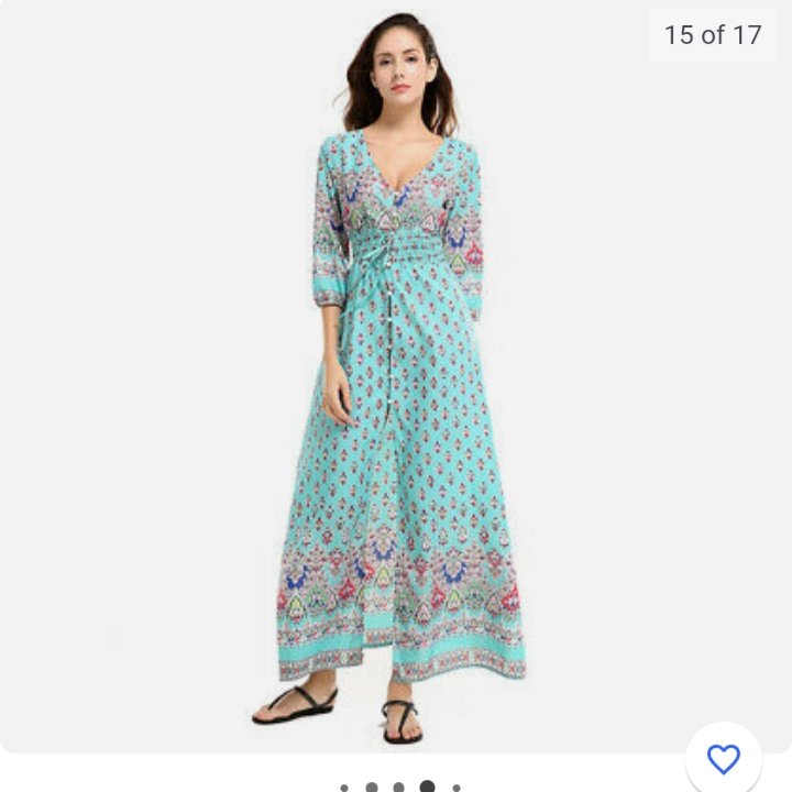 Women Lady Boho Kimono Sleeve Floral Long Maxi Summer Beach Dress Sundress
 #يوم_الجمعه