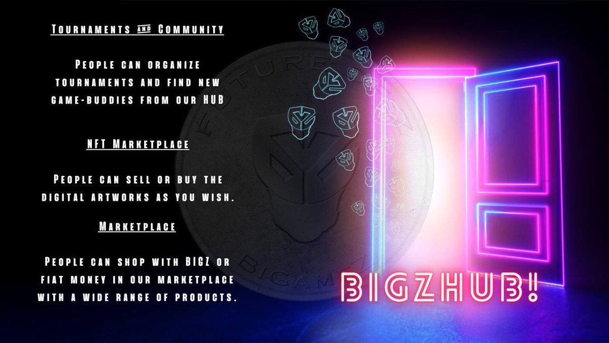 bigamezbsc's tweet photo. BIGZHUB

Just a small part of #BIZHUB where you can do many activities with #BIGZ

$BIGZ #BIGAMEZ #HUB #Crypto #Binance #Bitcoin #huobi #Avalanche #USDT #Solana #BabyDoge #SHIBARMY https://t.co/JgU1yCel1v