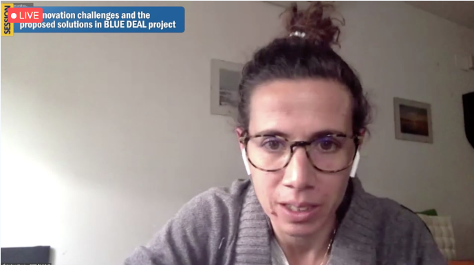 bluedeal_med's tweet photo. #HappeningNow #BDCapLab
🗣️ Andrea Novas from Rotary Wave introduce us a wave energy converter and a mini-wind turbine that combines their energy in a machine
#bluegrowthcommunity https://t.co/8DNdNu0Gtt