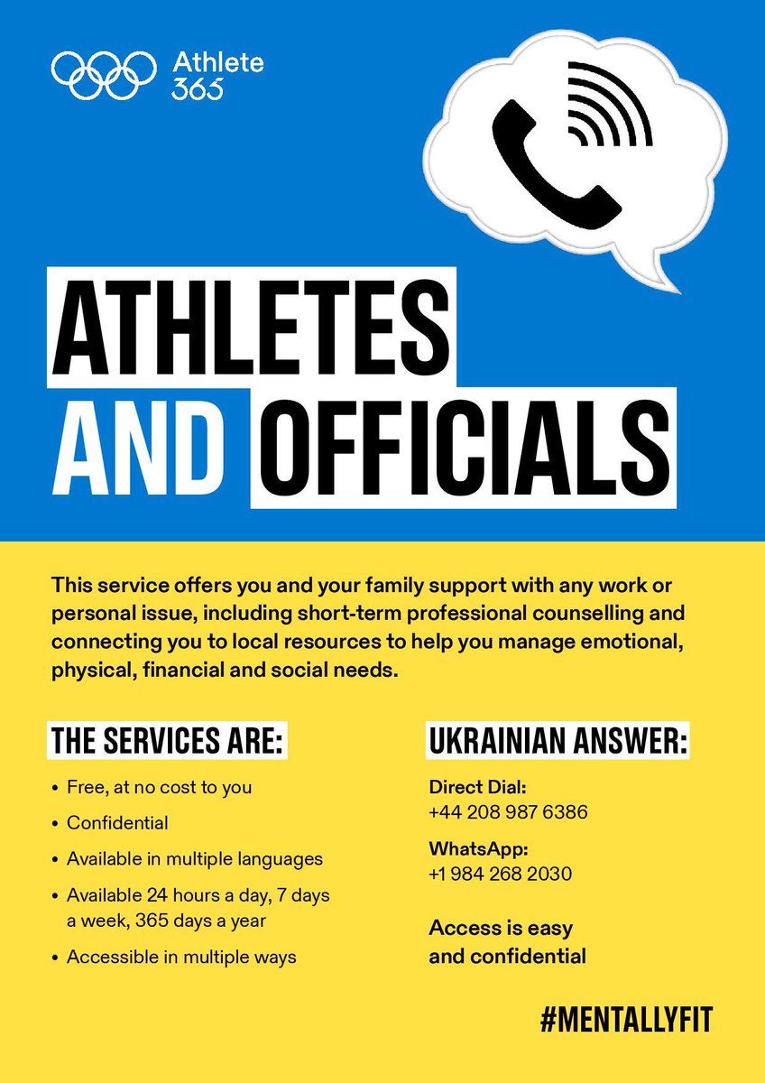 UIPM stands with the IOC in full solidarity with the NOC of Ukraine to provide humanitarian assistance for the sports community in the country 🇺🇦❤️

#strongertogether #PeaceInUkraine #StopWar