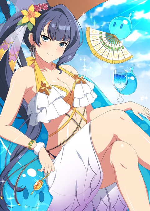 エピックセブンから海辺のヴェローナ描きました
#エピックセブン  
#epicseven 
#イラスト 