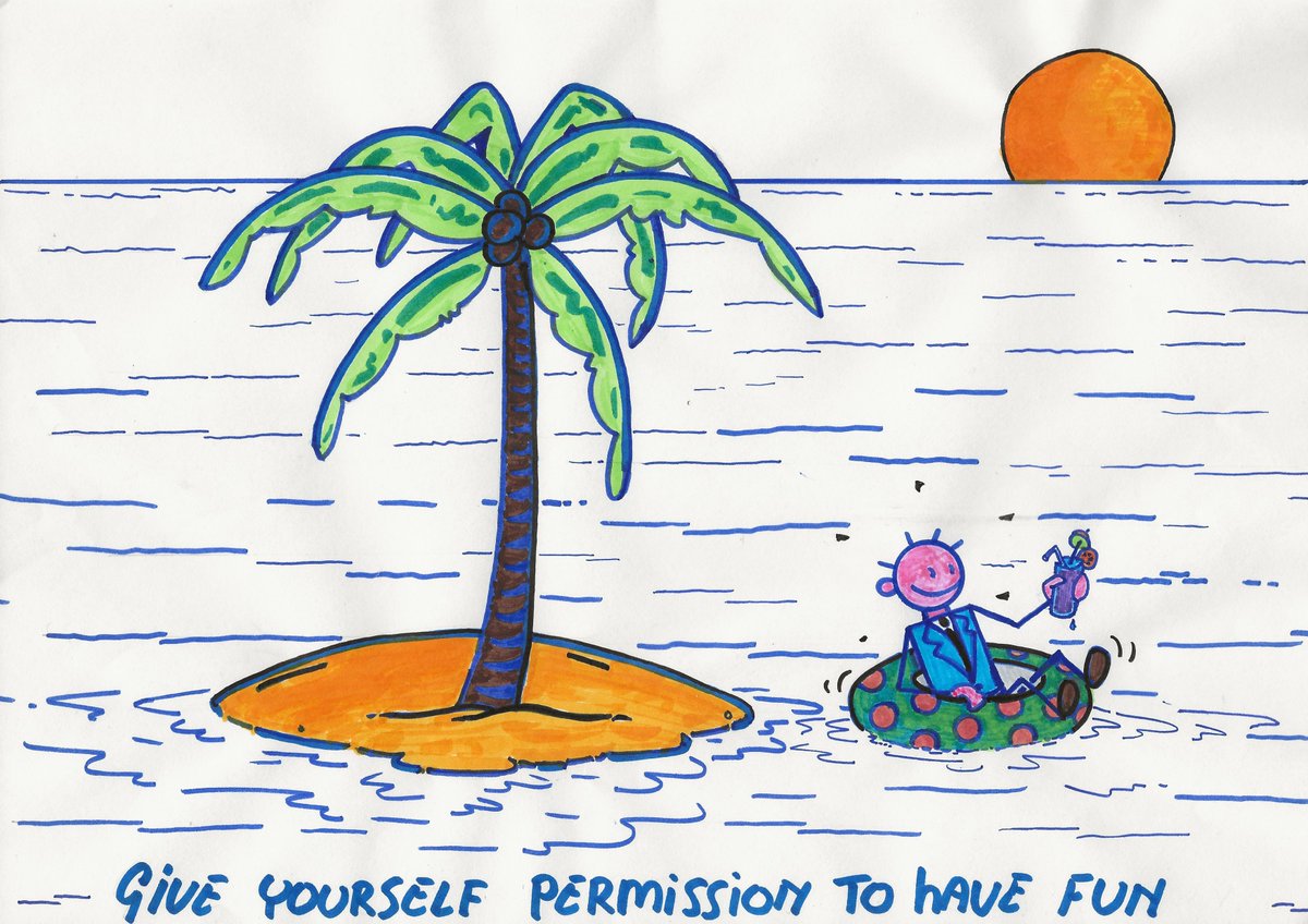 Give yourself permission to have #Fun! #JoyTrain #Joy #Love #Happiness #Quote #Mindfulness  RT <a href="/FelixHoek/">Felix Hoek</a>