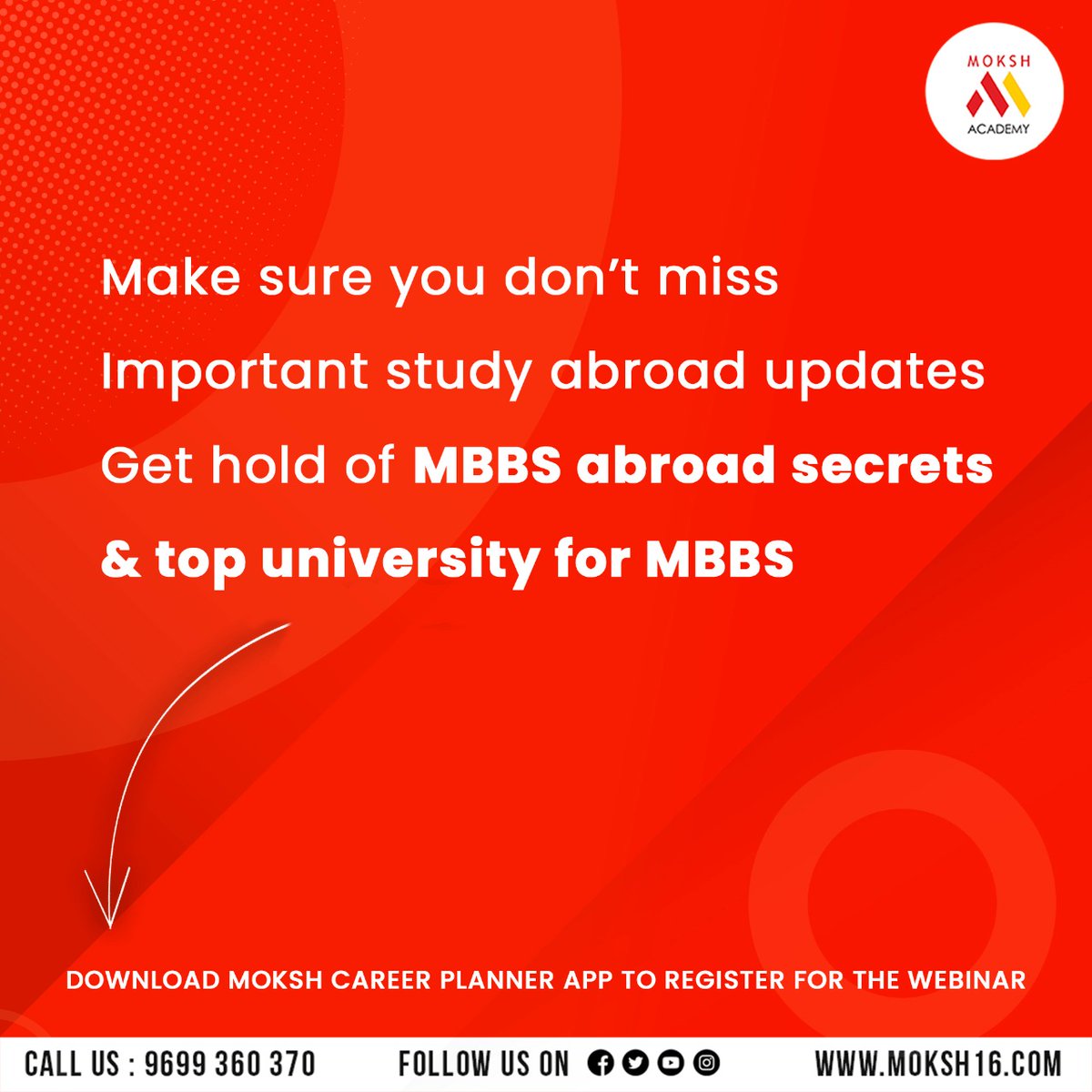 Moksh_Overseas's tweet photo. This may sound like your MUM but remember we too care about you..💛
Don't miss out on IMP updates.
Website.
https://t.co/n0PWv2i0LR
Check other sites too
https://t.co/yXcRzhGj1U
Contact. 9699360370
#mbbs #mbbsabroad #neet #neetug #med101 #medicaldoctor #mbbsindia #mbbsstudy https://t.co/IqBYHHPymK