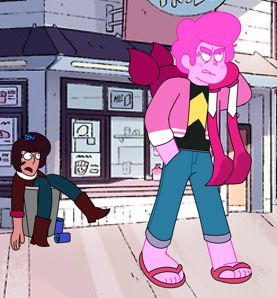 BlueSpider94's tweet photo. Back off Kevin! #stevenuniversefanart #chadsteven #pinksteven #Steven #spinel #stevinel #spineven #stevenxspinel https://t.co/lSesXMpP52