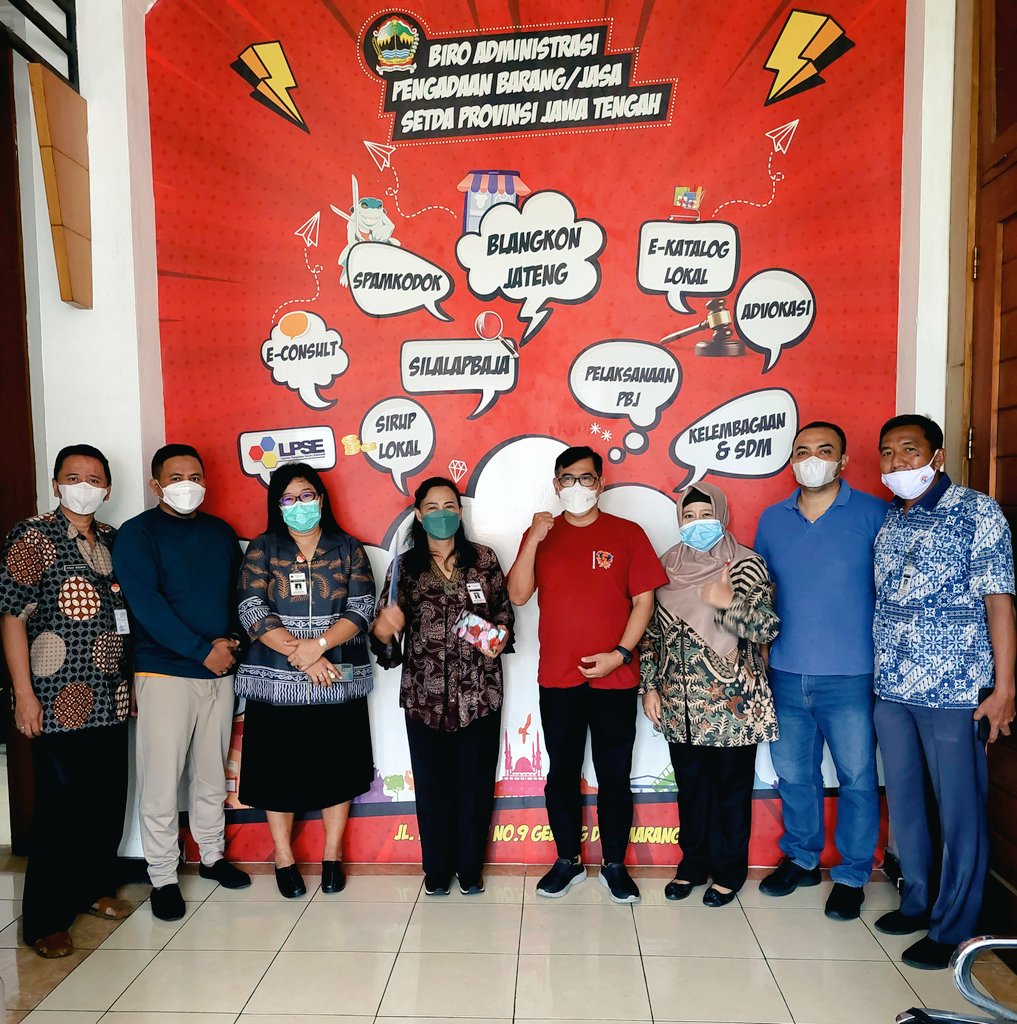 Biro Administrasi Pengadaan Barang dan Jasa Jateng tweet media