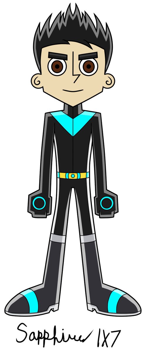 Sapphire1X7's tweet photo. So I decided to do a little experiment. I decided to work on drawing Noah in the style of Danny Phantom! https://t.co/YIvzBr1NXq