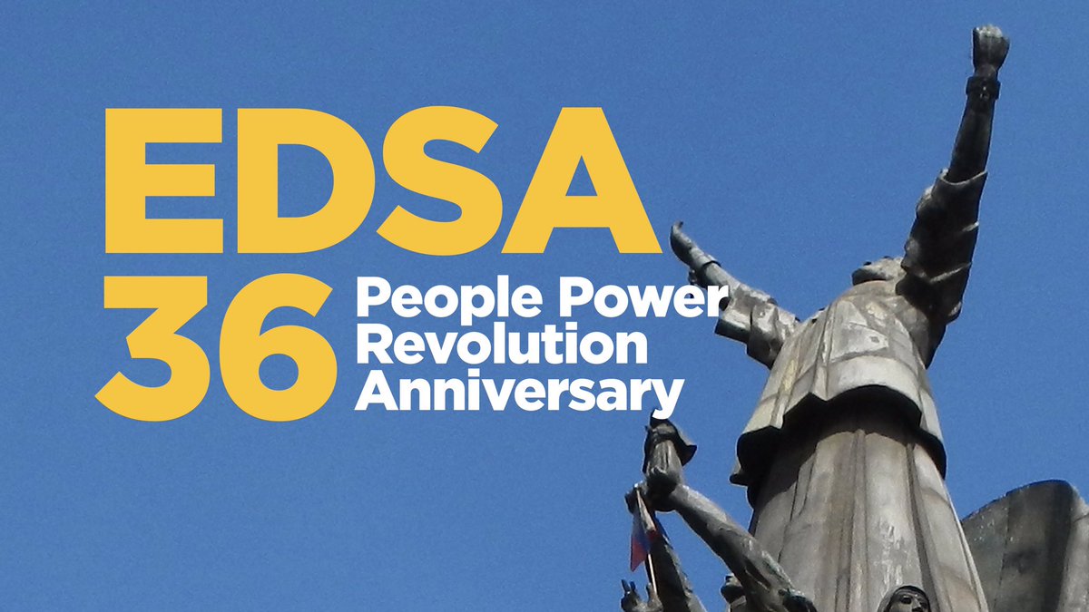 ustpusg's tweet photo. Trailblazers, may the victories of the People Power Revolution in 1986 continue to inspire us to unite for peace and inclusive progress now and in the future.

Patuloy ang laban, Pilipinas! 🇵🇭

#EDSA36 #LabanPilipinas #LaFamiliaTrailblazers #USTPTrailblazers https://t.co/kLIc8BtmeX