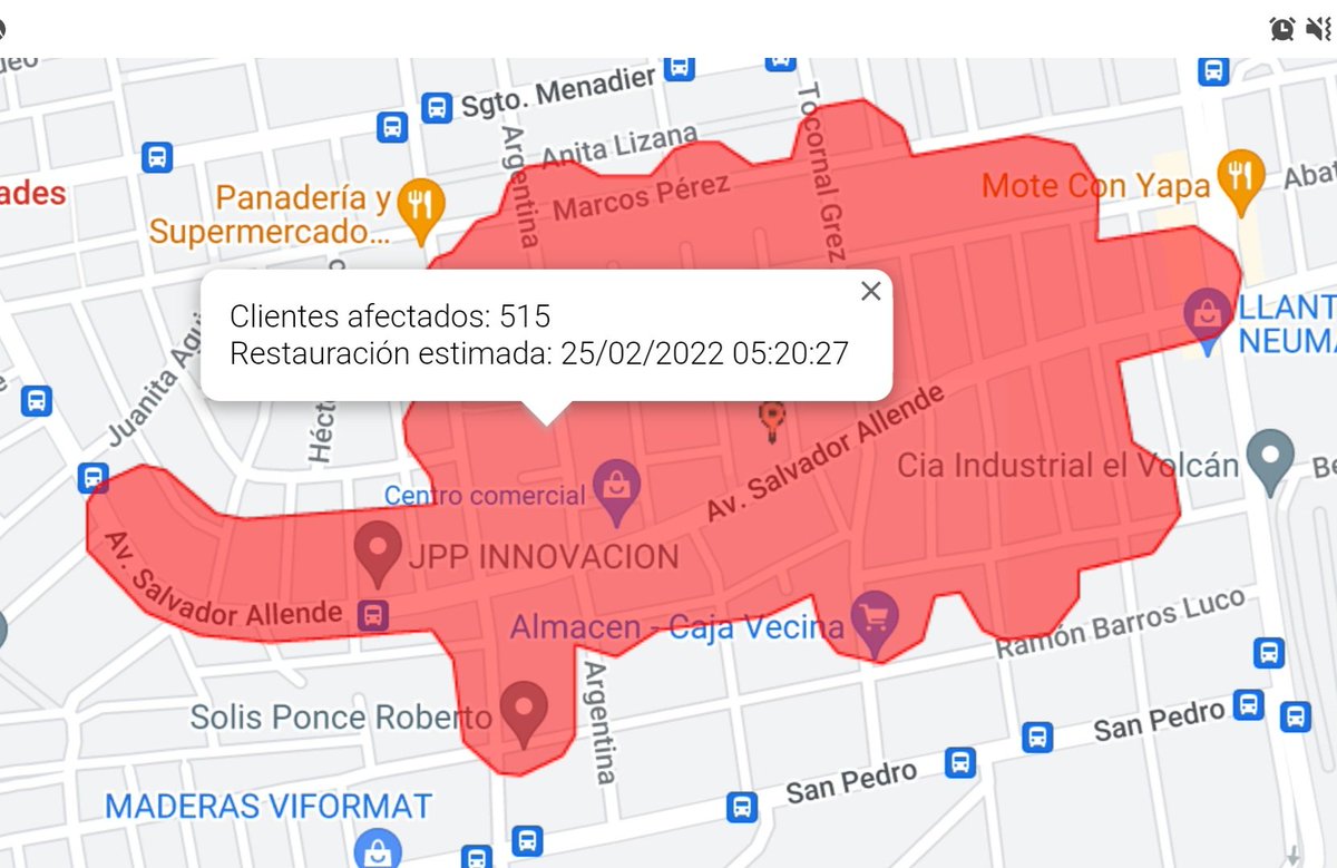 Clary__C's tweet photo. @CabezasAbarca @ZentakuPlz @CGE_Clientes Su sector es el de la imagen? https://t.co/3N2cBBLfWZ