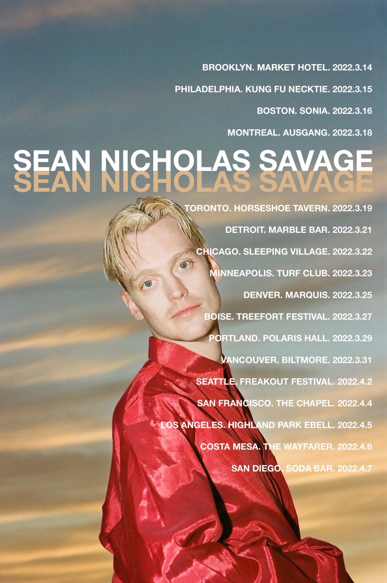 ✨ON SALE NOW! Sean Nicholas Savage will be sharing the @marbledetroit stage with @annaisaburch on 3/21! With some groovy tunes before and after the show from DJs Charles Trees, Ryan Spencer and Two Gospels✨ 🎟seetickets.us/SNSatMarbleBar
