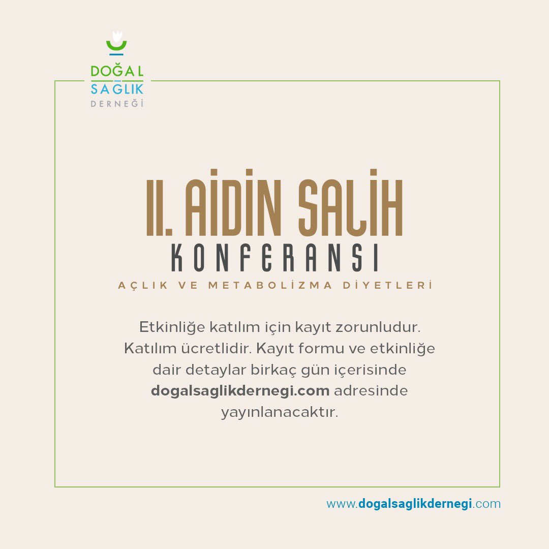 II. Aidin Salih Konferansı 19 Martta FSMVÜ’de