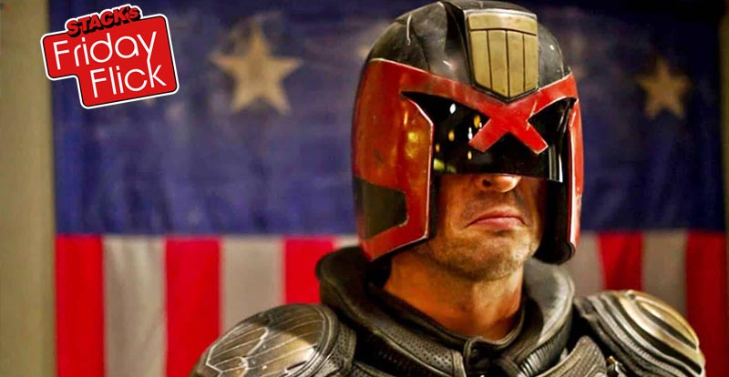 STACKmag's tweet photo. It’s STACK‘s Friday Flick time, where each week we’ll recommend a slice of top movie viewing that’s sure to get your weekend off to a great start. This week, it’s Dredd.

https://t.co/J6bBxOVEmC

#FridayFlick #STACKmag #Dredd https://t.co/J4LZ9Z8jln