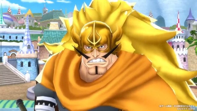Twitter 上的 One Piece バウンティラッシュ 公式 新キャラクター紹介 ジェルマ66 総帥 ヴィンスモーク ジャッジ 属性 青 スタイル ディフェンダー スキル 捩じ伏せろ はレイジュを出現させる レイジュは一定時間 周囲の敵を自動で攻撃するぞ