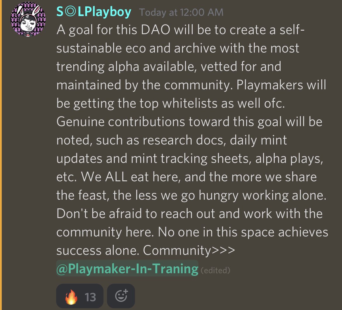 PlaymakerDAO's tweet photo. Alpha loading… https://t.co/BRxCkLKqfV