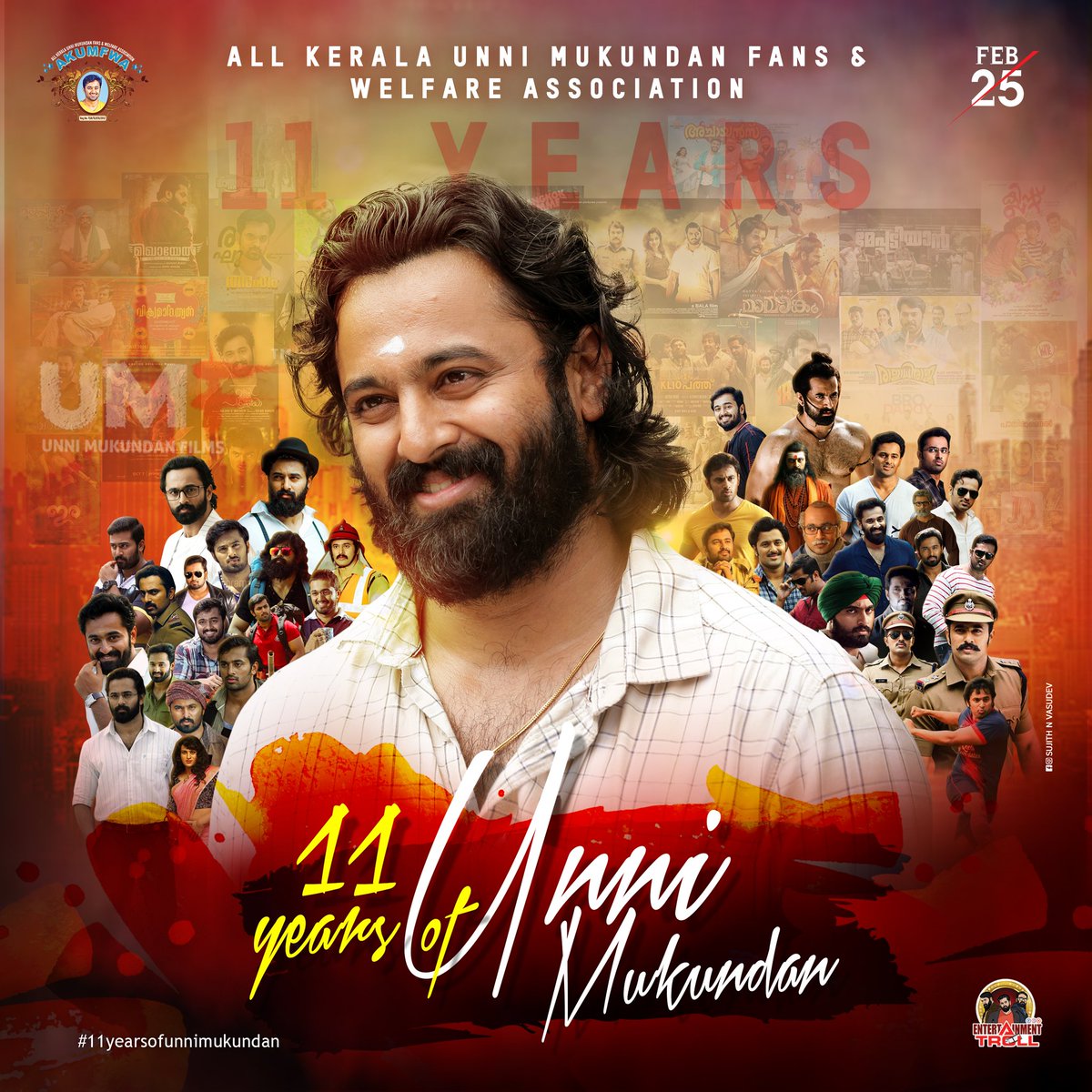 11 YEARS OF UNNI MUKUNDAN ❣️
@Iamunnimukundan

Design :- @sujith_n_vasudev

#unnimukundan #unniyettan #supermanofmollywood #meppadiyan  #11YearsOfUnniMukundanism #mollywoodsuperman #superman