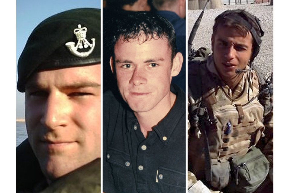 25th February, 2009

Corporal Tom Gaden, 24, Taunton 
Lance Corporal Paul Upton, 31, Looe
Rifleman Jamie Gunn, 21, Monmouth

All of 1st Battalion The Rifles, were killed by an IED blast whilst on vehicle patrol in Gerehsk, Afghanistan 

Lest we Forget these brave young men 🇬🇧