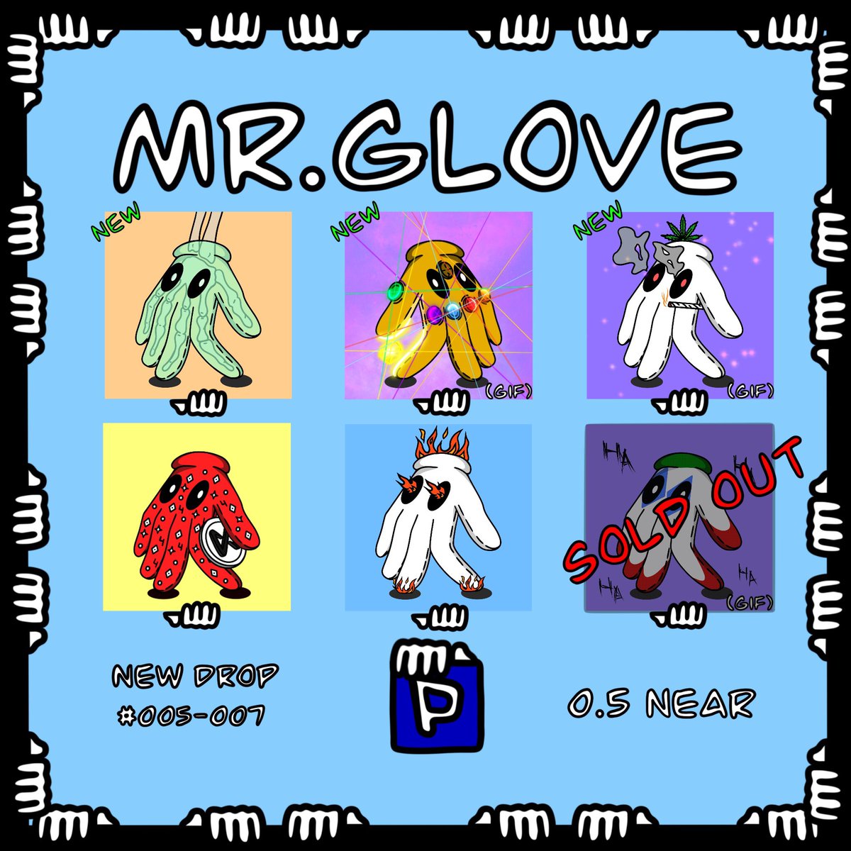 ✨NEW DROPS✨

Only 0.5 NEAR❤️‍🔥

paras.id/collection/mrg…

#nft #NFTs #NFTTHAILAND #NFTCommumity #NFTdrops #NFTThaicommunity #NFTcollections #PARASnft #NEARnft