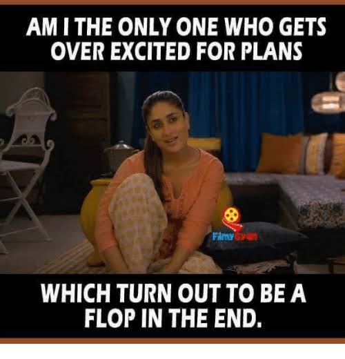 Sandhu94717's tweet photo. My entire life can be summed up in one sentence......
"well that didn't fucking go as planned" 😂😂
#PlanMaking #जैसे_थे https://t.co/vQo3qH8nUf