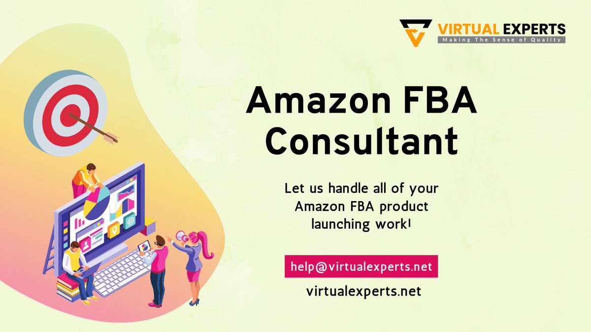 Let us handle all of your
Amazon FBA product launching work!

#amazonfba #amazonseller #amazonseo #amazonreview #UkraineInvasion #GreysAnatomy #BidenIsADisgrace #TwiceInAtlanta