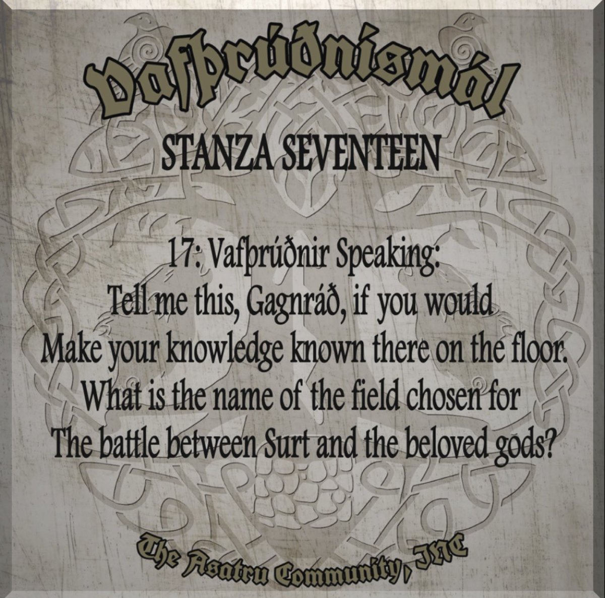 The Asatru Community tweet media