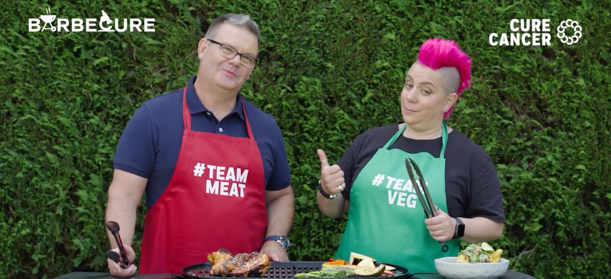 JustGivingANZ's tweet photo. Now @crispycrackling is leading #TeamMeat and turning up the heat to raise the most money in support of @CureCancerAu's life-saving research work 🍗💜
Fundraisers are making a difference by hosting their own #BarbeCURE! Big or small, you can help too: https://t.co/2f7DXGzq4U https://t.co/MhnuNxKESO