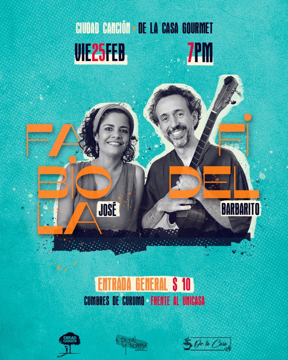 Llegó el momento de vernos y abrazarnos en un canto hermoso.

#Hechoencasa con <a href="/FabiolaJoseVzla/">Fabiola José</a> y @descolonializa 

Viernes 25 de febrero.

El aforo es limitado y quedan pocas entradas. 

Pueden reservar a través del Whatsapp +584166317949