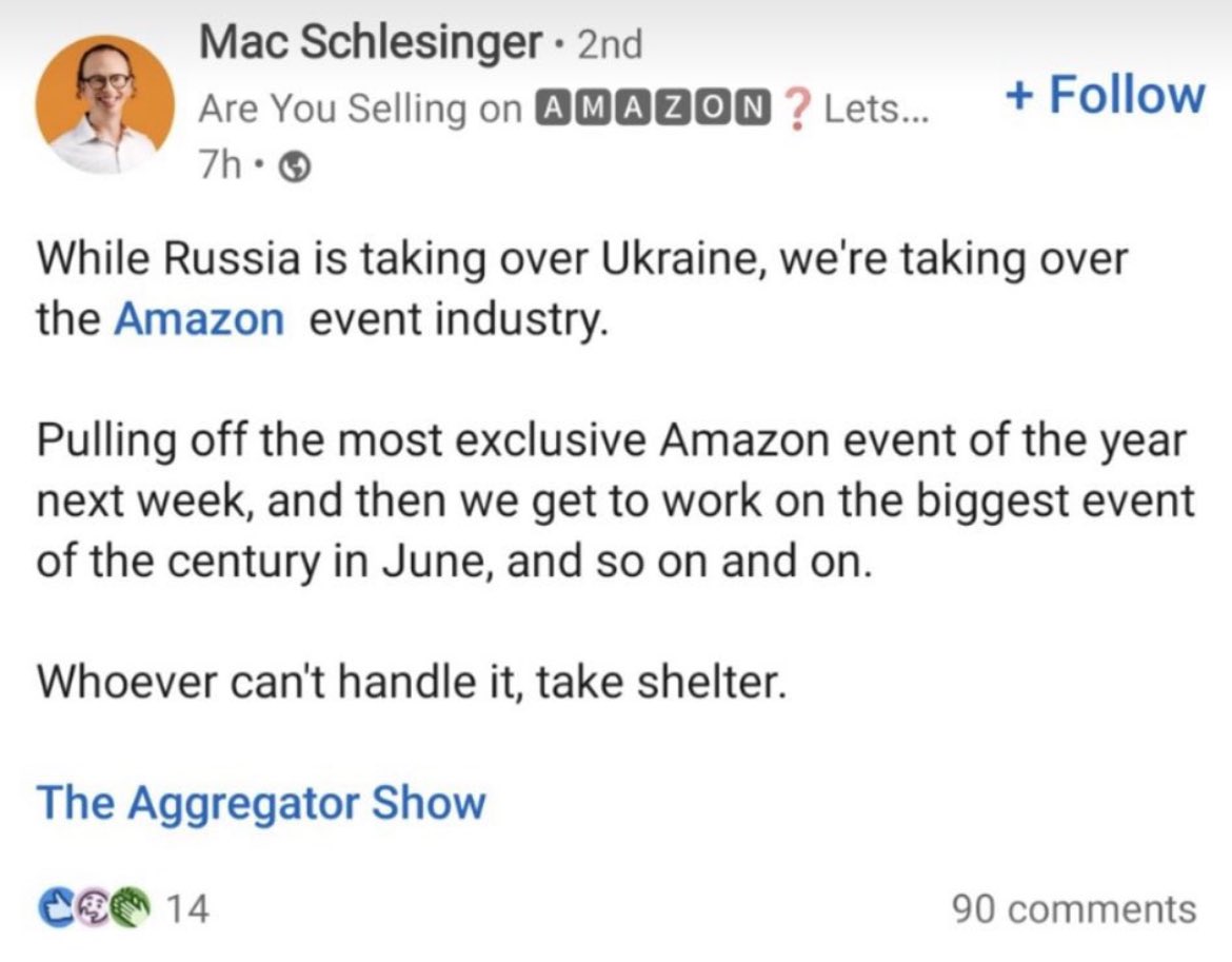 LinkedinFlex's tweet photo. this is the worst post ever published on the LinkedIn platform https://t.co/R1gc4bGaPF
