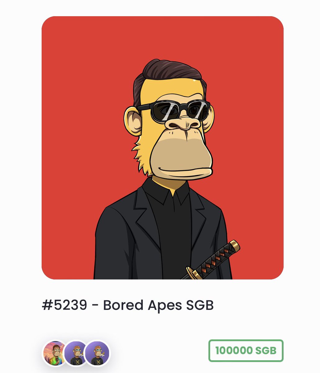 TAngelov2's tweet photo. Yakuza Ape is ready for adventure.Let’s see how far you can go.Only for fans 🦧🚀@BestFtso @SparklesNFT @kings_strategy https://t.co/tGjwajpTgJ