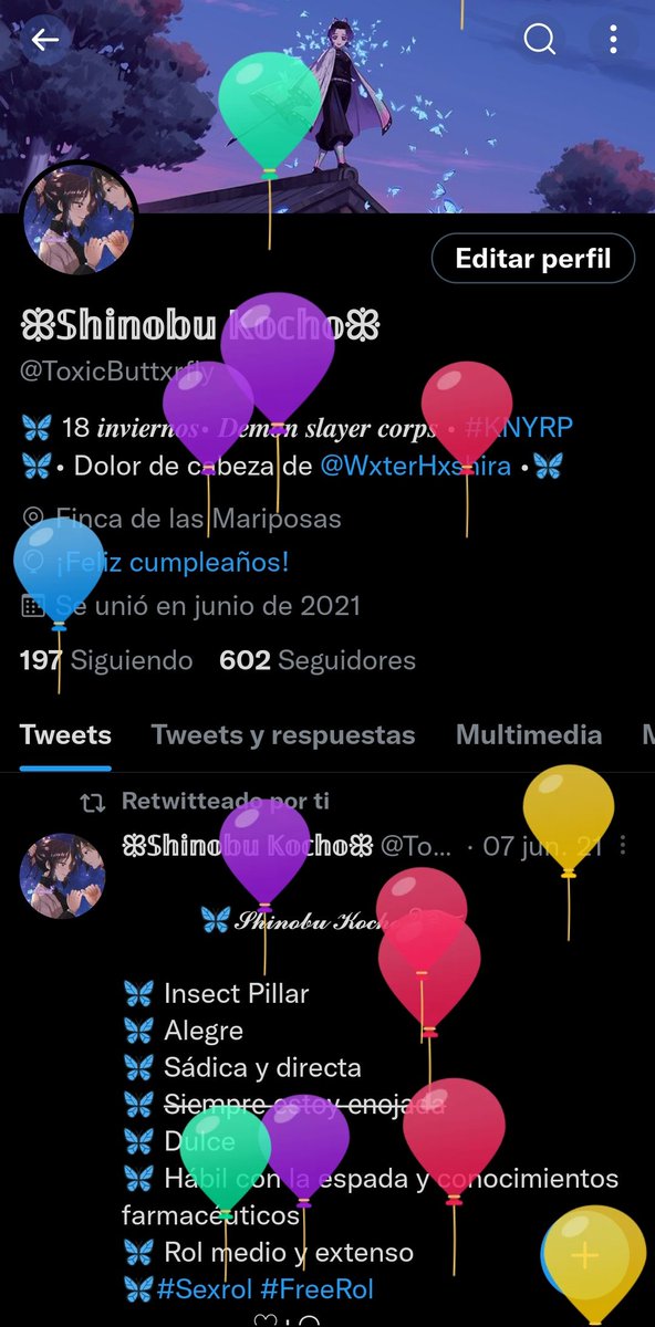 ToxicButtxrfly's tweet photo. Twitter, el único que me saluda ^^ https://t.co/K0d5PHo9o5