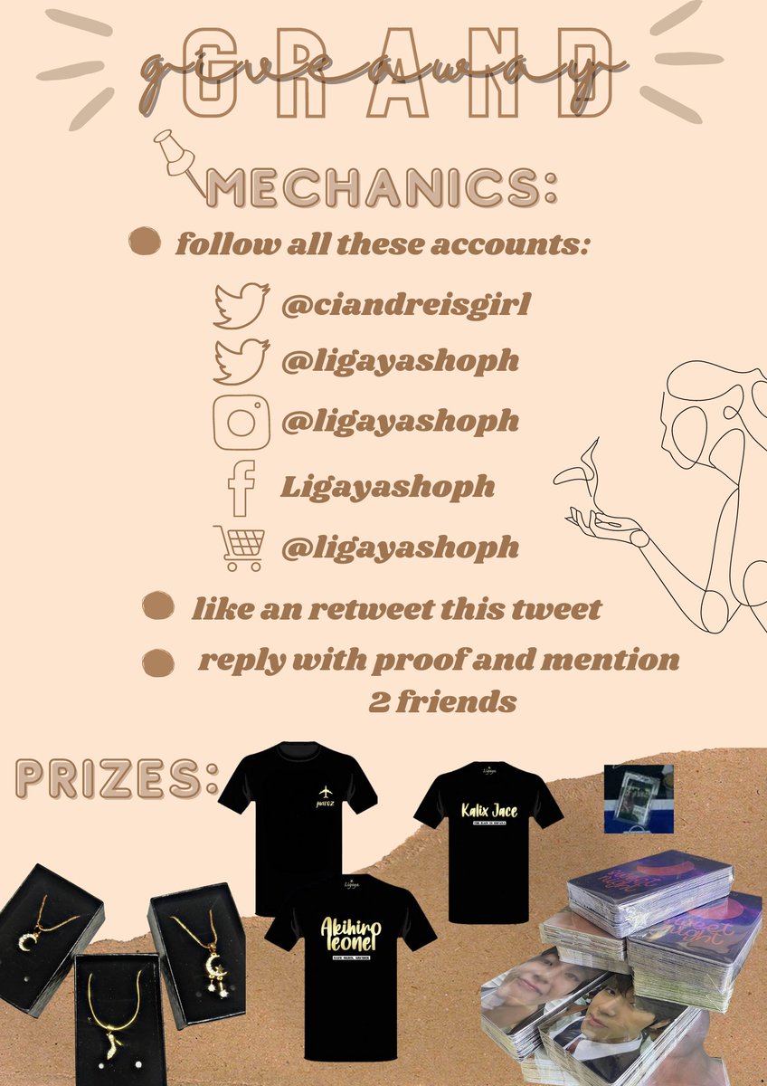 aintdorothea's tweet photo. GRAND GIVEAWAY⭐

•please follow the mechanics
•draw: tba☺️ https://t.co/oFjevL5k48