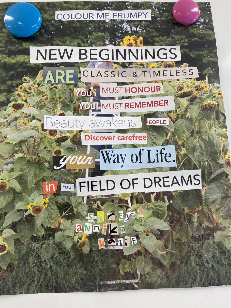 fosteramber's tweet photo. Busy day today in Destinations SMES!  Mastered the Hustle and created some  collaborative “Found Poetry”.  @SMESBelleville @HPEDSB @AHayes_class https://t.co/q6f9m6fYJx