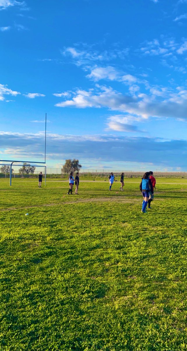 MsClarisaFlores's tweet photo. It’s always fun on the field. ⚽️💙 #BMSGirlsSoccer https://t.co/UwJxFHaILa