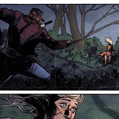 Some cropped panels from ' BackWoods' in Techni-Horror season 2 https://t.co/Jfo6EuS20k 