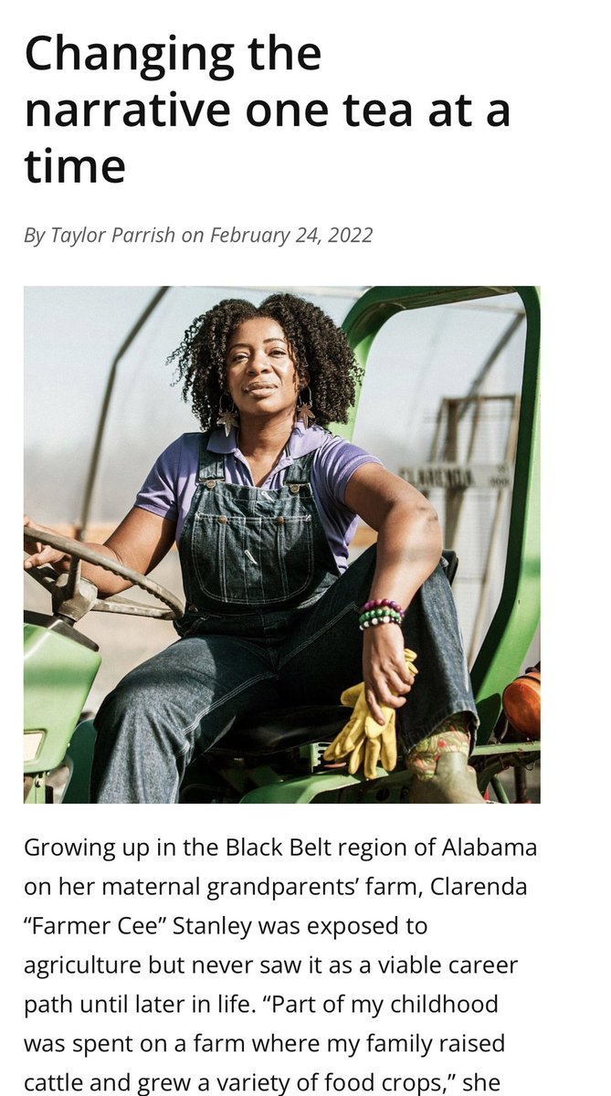 greenheffafarms's tweet photo. “It is important to me to help others navigate the path that I have already journeyed. If I can help people, especially Black women who have to overcome so many more challenges.” https://t.co/JhxdTMHTLx https://t.co/jh0ZPYmvZI