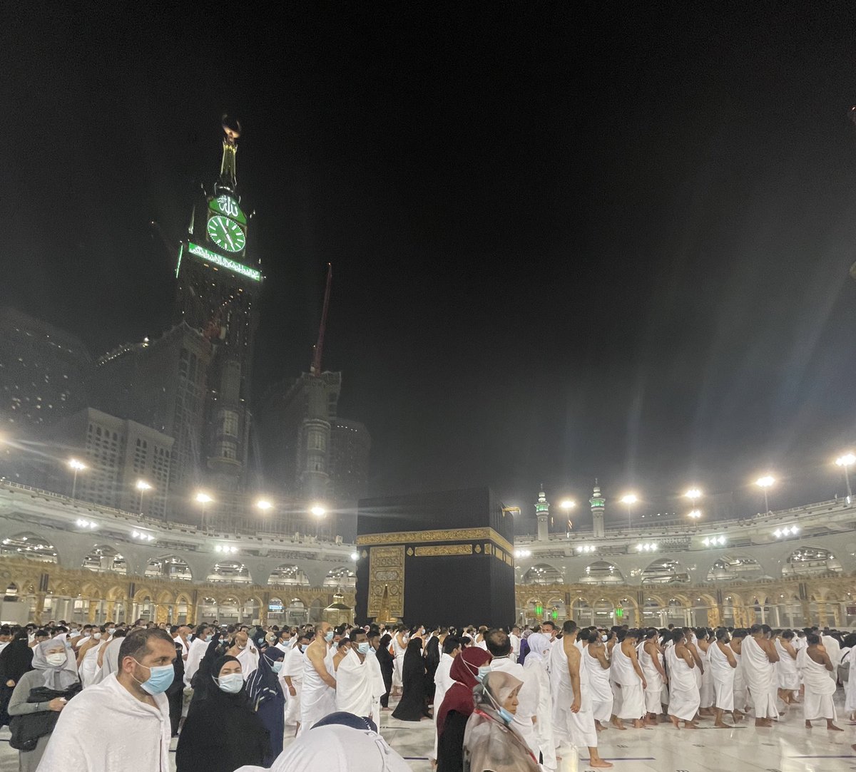 للهم اجعلها عُمره مقبوله وسعيًا مشكورًا و ذنبًا مغفورًا ودعائاً مستجاباً ♥️🙏🏻🕋.