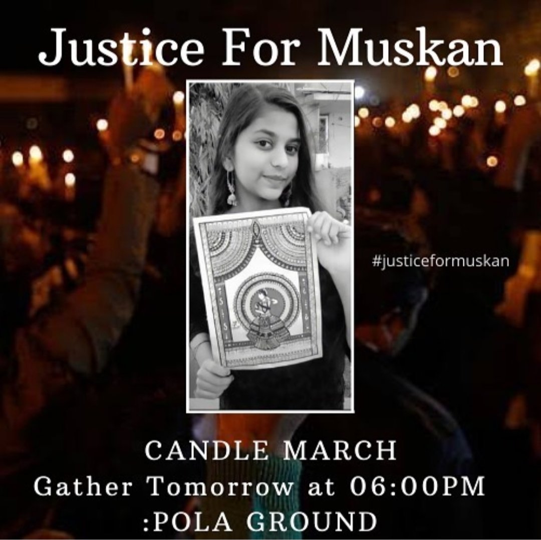 TheChhindwara's tweet photo. #Justiceformuskan https://t.co/JrN3Khltk0